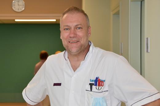 <p>Jeremy Pollaert, flexverpleegkundige,<br />aan het woord</p>